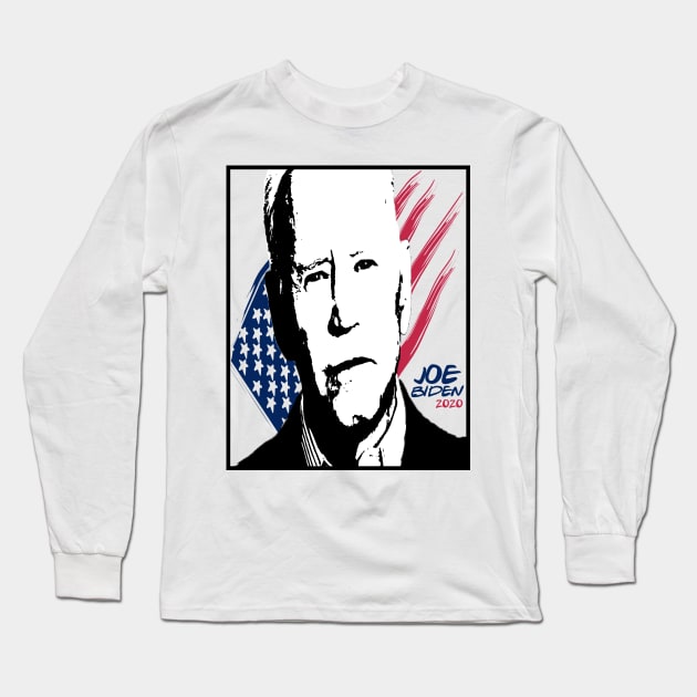 Joe Biden 2020 , Joe Biden , Biden , Biden 2020 , Joe Biden president , 2020 election , vote Long Sleeve T-Shirt by Otaka-Design